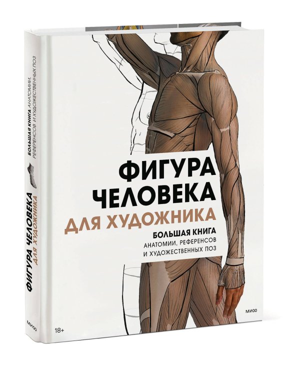 Фигура человека для художника. Большая книга анатомии, референсов и художественных поз