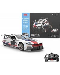 Машина р/у 1:18 BMW m8 gte конструктор 74 дет. Rastar в кор.6шт