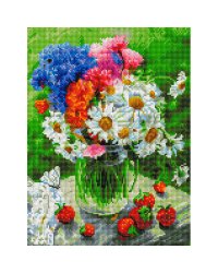 3404-ST-S Дачные цветочки