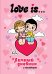 Love is... Личный дневник с наклейками