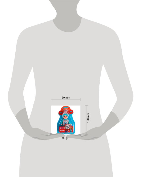 Пупс неозвуч КОШЕЧКИ - СОБАЧКИ 12см, можно купать, на блистере КАРАПУЗ в кор.120шт