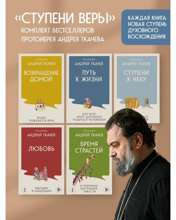 Дополнительное изображение книги «Комплект из 5 книг: Книги священника Андрея Ткачева. Переиздание. (ИК)»