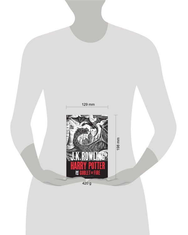 Harry Potter 4: Goblet of Fire (new adult) J.K. Rowling Гарри Поттер 4: Кубок огня Д.К. Роулинг / Книги на английском языке