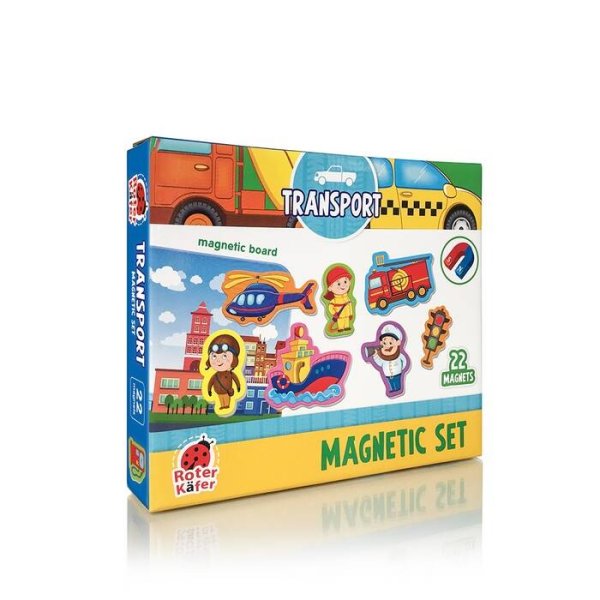 Игры (Ярасту) Магнитный набор с доской "Транспорт"