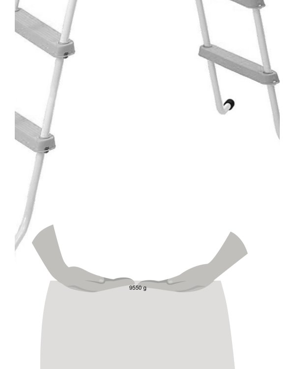 Лестница для бассейнов Bestway 122 см (Арт. 58336)