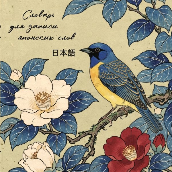 Обложка книги «Словарь для записи японских слов (15х15 см) (Синяя птица)», ISBN 9785042506789