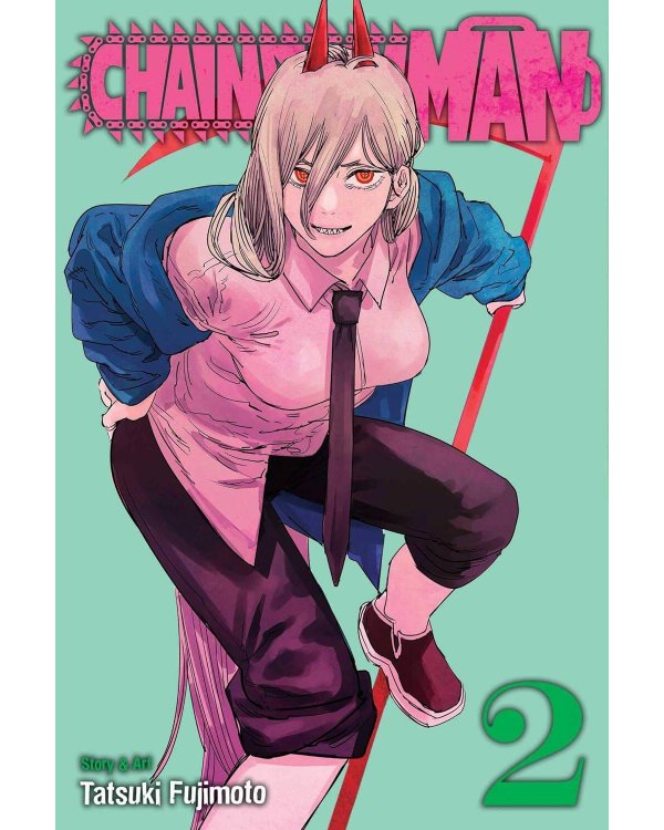 Chainsaw Man, Vol. 2 (Tatsuki Fujimoto) Человек-бензопила том 2 (Тацуки Фудзимото)/ Книги на английском языке