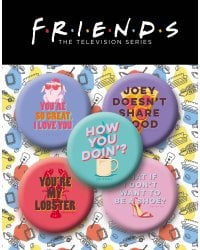 Набор значков. Friends (5 шт.)