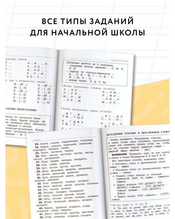 Большая книга примеров и заданий по всем темам курса начальной школы. 1-4 классы. Русский язык. Супертренинг