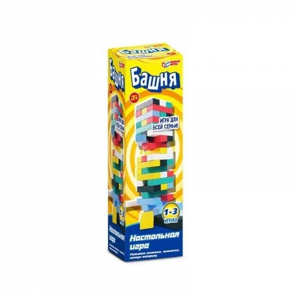 НАСТОЛЬНЫЕ ИГРЫ (Умка) Игра настольная дерево, в кор.23,3*7,5*7,5см Умные игры в кор.50шт