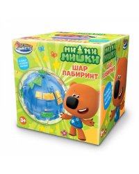 Логическая игра шар-лабиринт Ми-ми-мишки кор.11*11*11см ИГРАЕМ ВМЕСТЕ в кор.2*60шт