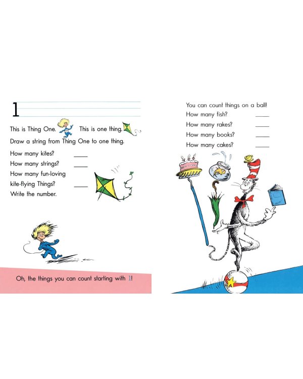Дополнительное изображение книги «Oh, The Things You Can Count From 1-10 (Dr. Seuss ) Вещи которые ты сможешь сосчитать от 1-10 (Доктор Сьюз) /Книги на английском языке»