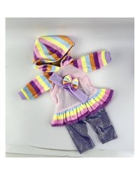 Одежда для кукол 40-46 см, на плечиках в пакете КАРАПУЗ в кор.96шт