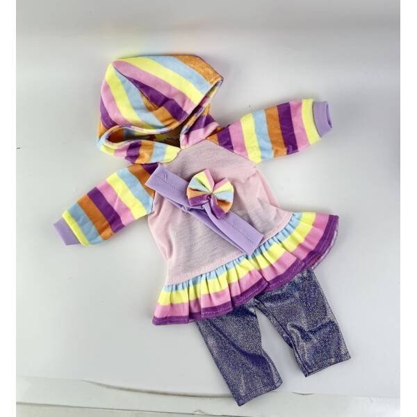 Одежда для кукол 40-46 см, на плечиках в пакете КАРАПУЗ в кор.96шт