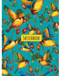 СКЕТЧБУК А5. ШИПОВНИК (выб.лак)