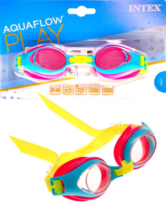 09. Аксессуары для плавания (Рыжий Кот) Очки для плавания INTEX Арт. 55611