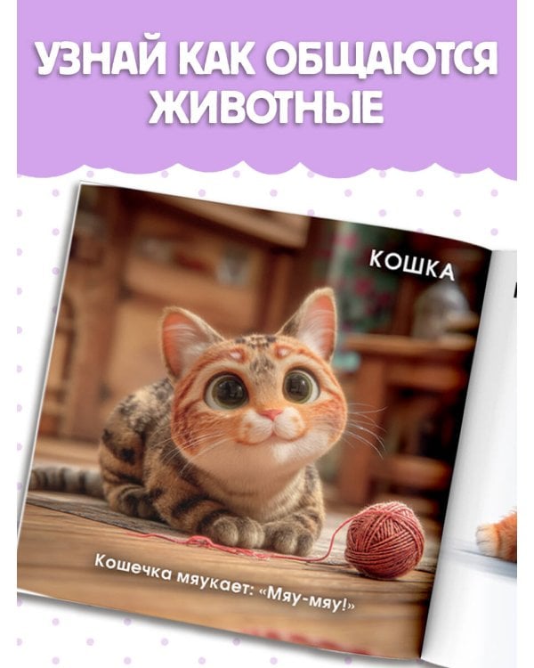 Милые животные. Первая книжка малыша