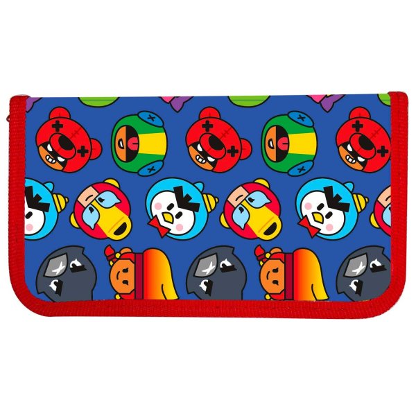 Пенал (Премьера Паблишинг) Brawl Stars. Пенал 190х110.Brawl team of heroes