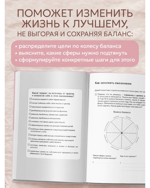 It’s YOUR time. Умный ежедневник легкого планирования (розовый)