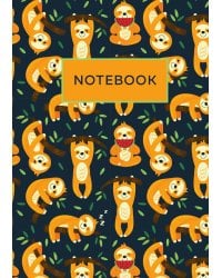 Тетрадь в твердом переплете, Счастливый ленивец, А 5, стр 120