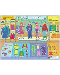 Одежда и обувь. Clothes and Shoes. Наглядное пособие по английскому языку