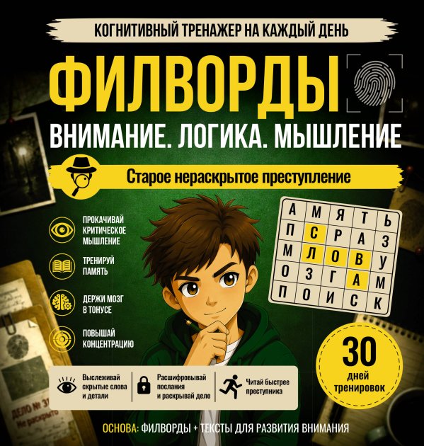 Обложка книги «Филворды. Старое нераскрытое преступление» — None, ISBN 9785171892579