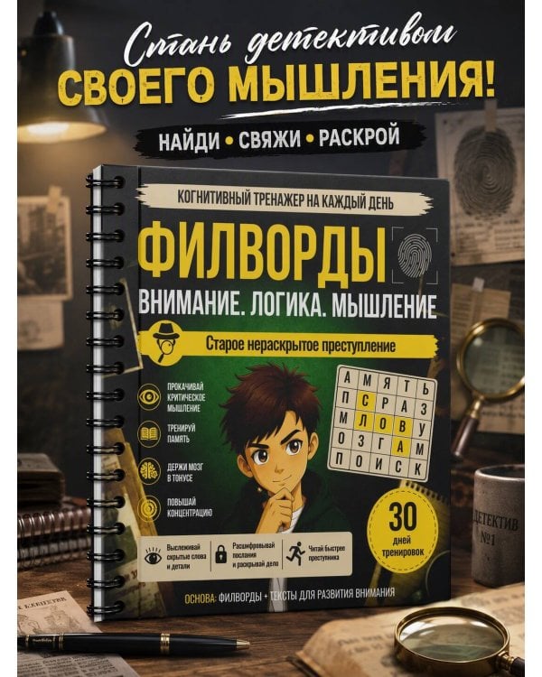 Дополнительное изображение книги «Филворды. Старое нераскрытое преступление»