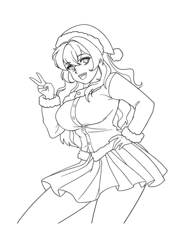 Я люблю раскрашивать героев аниме