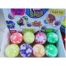 Игрушка жмяка "мячики" с шариками ИГРАЕМ ВМЕСТЕ в кор.144шт