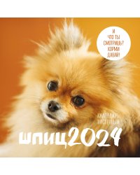 Шпицы. Календарь настенный на 2024 год (300х300)