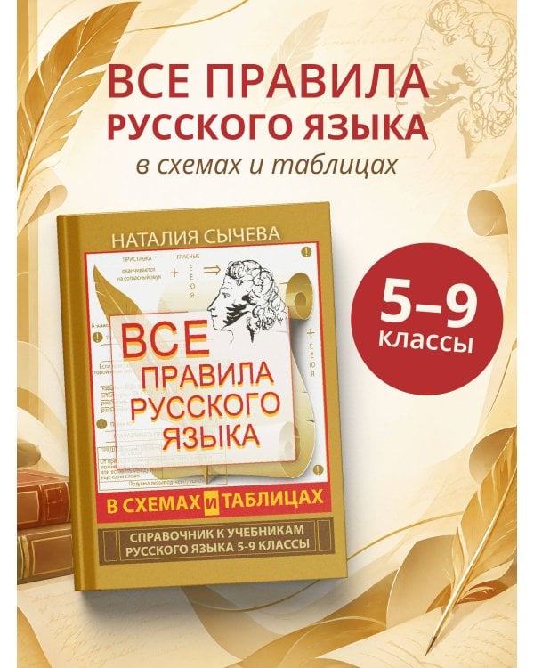 Дополнительное изображение книги «Все правила русского языка в схемах и таблицах. 5 - 9 классы»