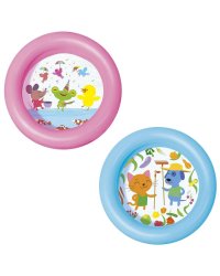 Круглый надувной бассейн Kiddie Pool 61 х 15 см Bestway (Арт. 51061)