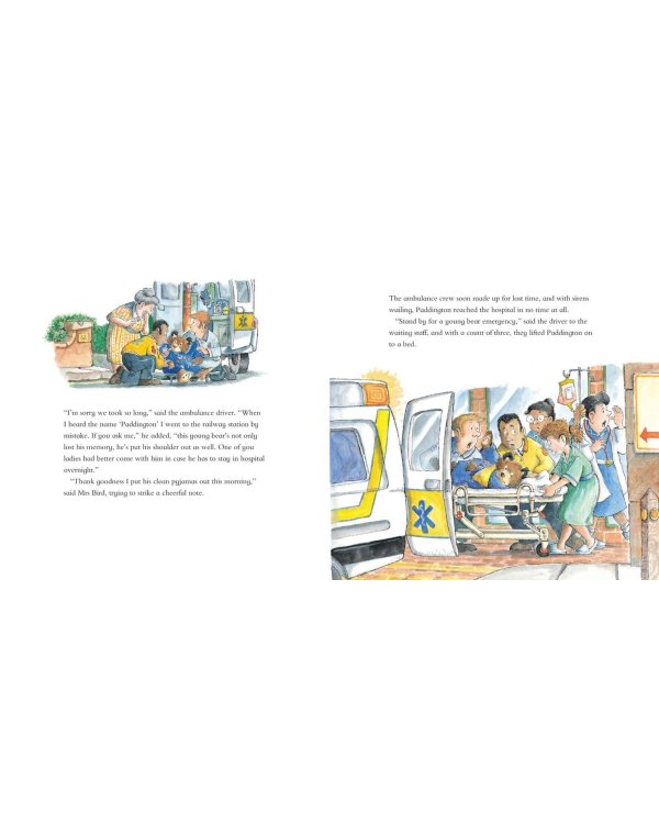Дополнительное изображение книги «Paddington goes to hospital (Michael Bond) Паддингтон попадает в больницу (Майкл Бонд) /Книги на английском языке»