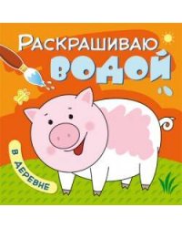 Раскрашиваю водой. В деревне