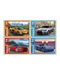 ПАЗЛЫ 54 элемента. МАШИНА МЕЧТА (Арт. П54-6342) кратно 32