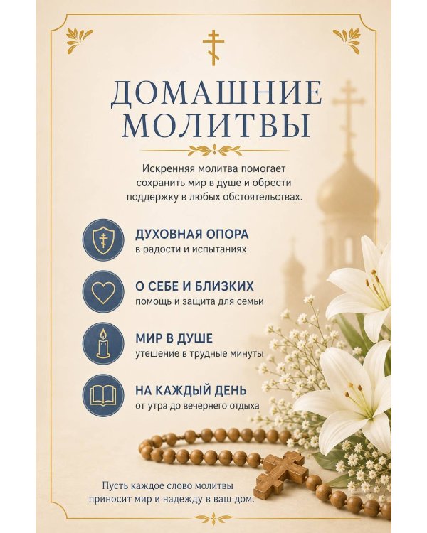 Дополнительное изображение книги «Домашние молитвы»
