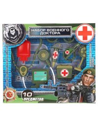 Набор доктора ВОЕННЫЙ, кор., 34*29*4,5см ИГРАЕМ ВМЕСТЕ в кор.2*30шт
