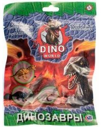 Фигурка динозавра DINO WORLD 12 cм в пакетике