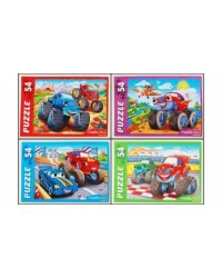 ПАЗЛЫ 54 элемента. БОЛЬШИЕ ГОНКИ (Арт. П54-6339) кратно 32