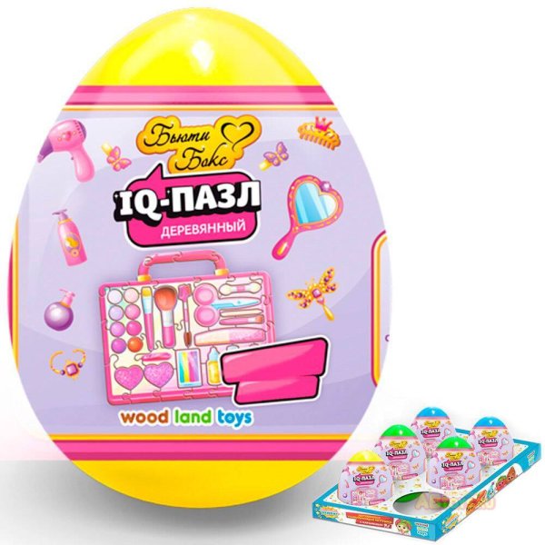 Игровые наборы (Ковальский) Игровой набор «IQ Пазл. Бьюти бокс», (без карамели), 136106
