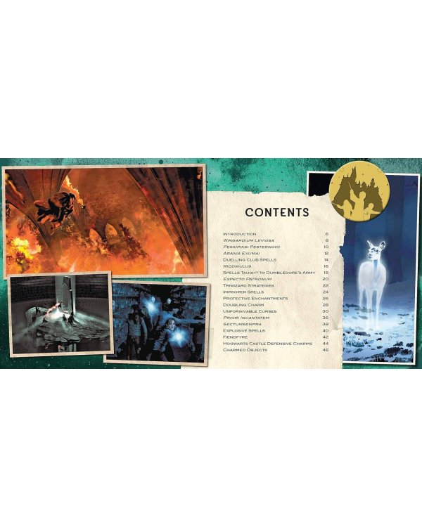 Harry Potter – Spells & Charms: A Movie Scrapbook Гарри Поттер – Заклинания и чары: Киноальбом/ Книги на английском языке