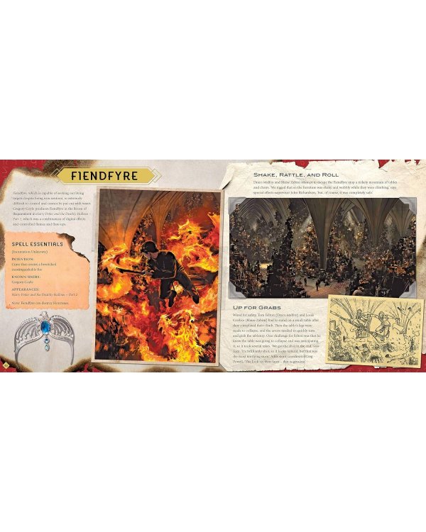 Harry Potter – Spells & Charms: A Movie Scrapbook Гарри Поттер – Заклинания и чары: Киноальбом/ Книги на английском языке