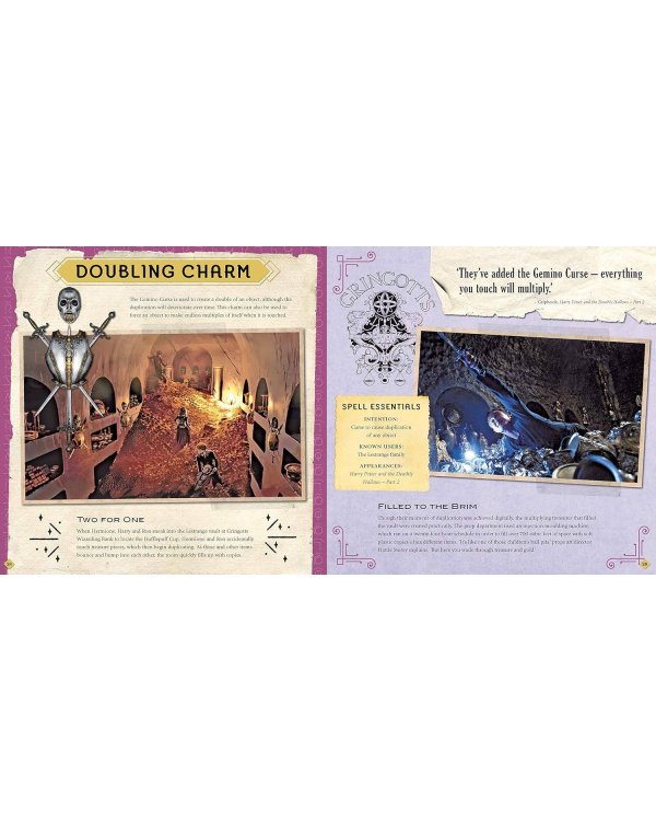 Harry Potter – Spells & Charms: A Movie Scrapbook Гарри Поттер – Заклинания и чары: Киноальбом/ Книги на английском языке
