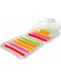 Надувной шезлонг для отдыха на воде раскладной 201х89 см Bestway (Арт. 43023)