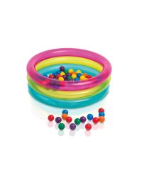 Надувной центр игровой 86х25 см с мячиками INTEX. (в коробке) Новинка. Арт. 48674NP