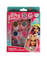 Набор для создания татуировок, Barbie с блестками МИЛАЯ ЛЕДИ в кор.2*36шт