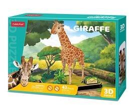 3D пазл Жираф, 43 детали