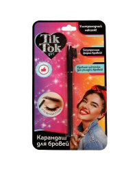 Карандаш для бровей коричневый TIK TOK GIRL в кор.48*12шт