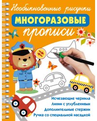 Необыкновенные рисунки: Многоразовые прописи