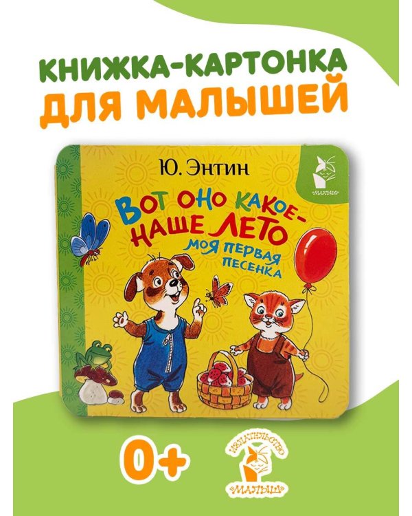 Дополнительное изображение книги «Вот оно какое - наше лето. Моя первая песенка»